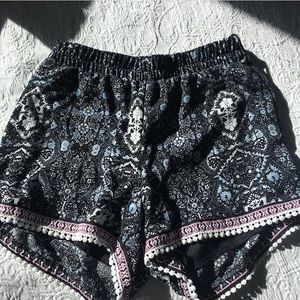 Francesca’s flowy bohemian shorts